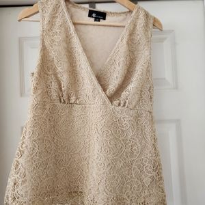 Cute sleeveless top